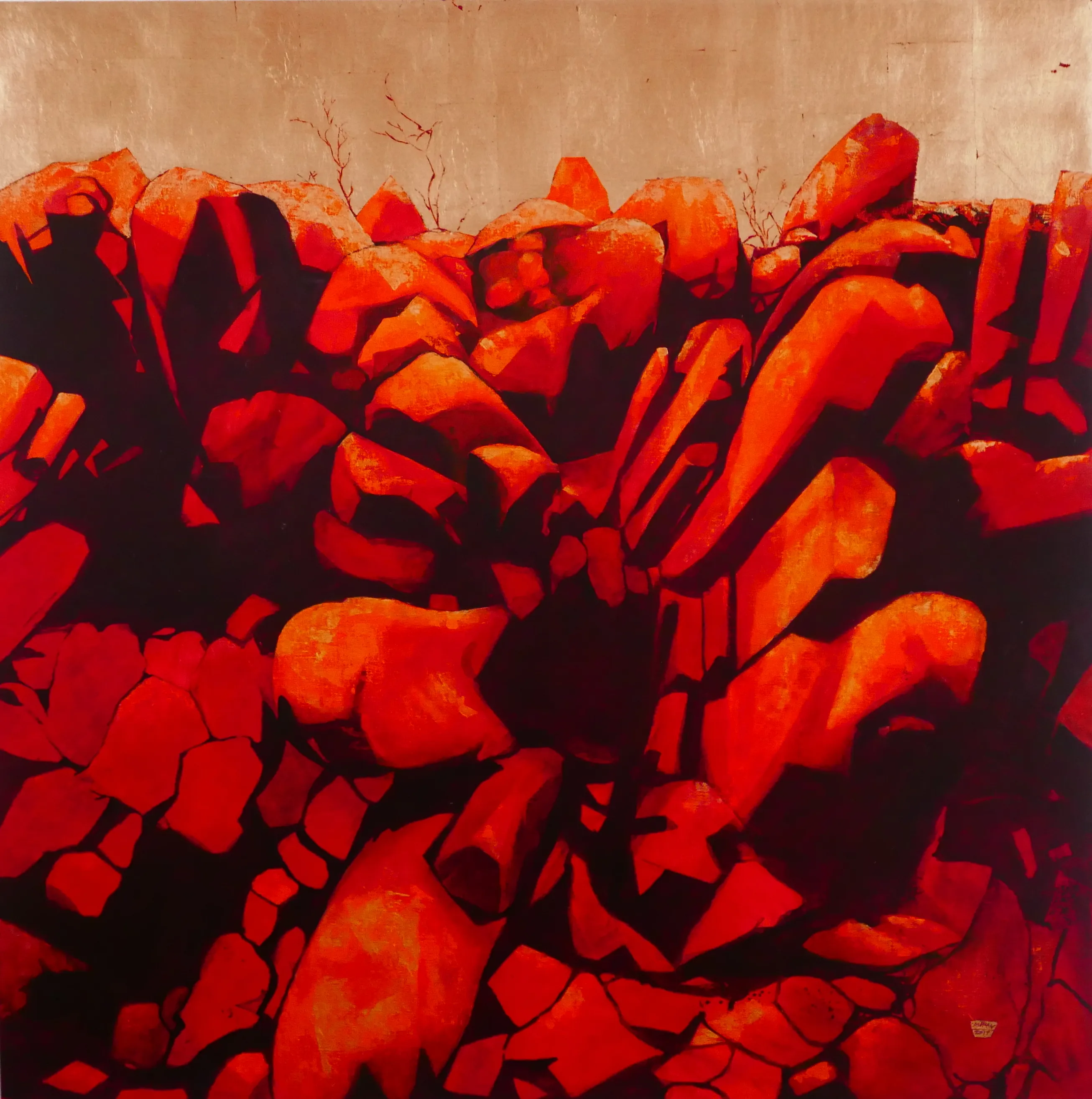 Rhyolite Landscape