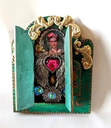 Magdalena Carmen Frida Kahlo 1907-1954, a Tribute.(Different Directions exhibition